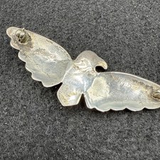 Vintage 1940's Sterling Silver Thunderbird Brooch ( Fred Harvey Era Pin )2.5” - Additional view 6