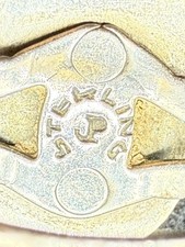 Vintage Sterling Silver Turquoise Ring Pacific Jewelry Co. Fred Harvey Era Sz6 - Additional view 5