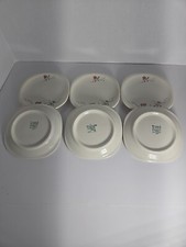 Set of 6 Syracuse China Berkeley Pattern Fred Harvey Trend Dessert Plate 6