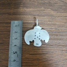 Fred Harvey Thunderbird 925 (unverified) Silver Joe Stamp Signed Jewelry - Additional view 1