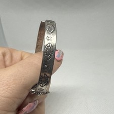 VINTAGE  SOUTHWEST FRED HARVEY ERA CUFF SIGNED SANFORD - Additional view 3