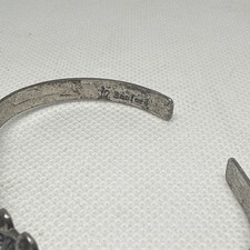 VINTAGE  SOUTHWEST FRED HARVEY ERA CUFF SIGNED SANFORD - Additional view 5