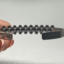 VINTAGE  SOUTHWEST FRED HARVEY ERA CUFF SIGNED SANFORD - Additional view 8
