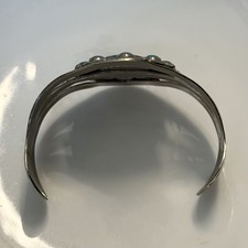 Bell Fred Harvey Era Faux Turquoise Cuff and Pendant Southwest Vintage Signed - Additional view 9