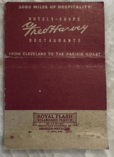 3 Big Matchbook Covers Fred Harvey Restaurants Sparky's Liquors Stage Coach Inn - Additional view 4