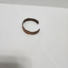 Fred Harvey Era Bell Trading Post Copper Navajo Cuff Bracelet - Additional view 1