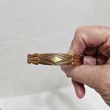 Fred Harvey Era Bell Trading Post Copper Navajo Cuff Bracelet - Additional view 4