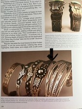 OLD FRED HARVEY ERA Navajo Turquoise CONCHO ARROW RATTLESNAKE Sterling Bracelet - Additional view 2