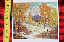 1971 Santa Fe Railroad Menu Fred Harvey Railway Lunch Dining Car Arizona Cover - Additional view 1