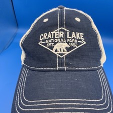 Crater Lake Hat Cap Strap Back Embroidered National Park USA Outdoors Mens - Additional view 7