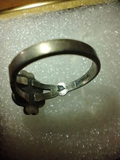 Vintage Fred Harvey Era Ring Marked Sterling Size 4 - Additional view 5