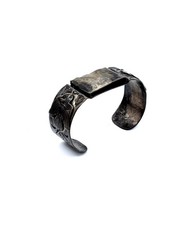 Fred Harvey Era Eagle Watch sterling silver cuff bracelet 40.75g