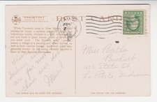 CHURCH at PUEBLO of ISLETA, NEW MEXICO – FRED HARVEY – c. 1920s Postcard - Additional view 1