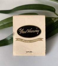 Fred Harvey Hotels Restaurants Resorts Shops Salvaged Matchbook ~ - Additional view 1