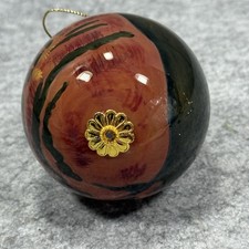 Death Valley National Park Ornament Hand Painted Scenic Ball Fred Harvey Boxed - Additional view 6