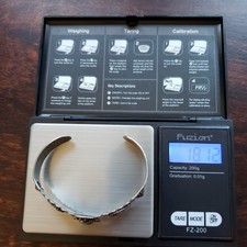 Fred Harvey Bracelet Silver Genuine Turquoise Split Shank Pretty Girl Souvenir  - Additional view 9
