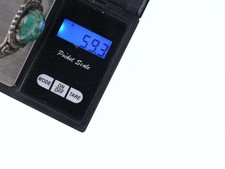 Maisels Fred Harvey Era Native American Sterling/Turquoise Cuff Bracelet i - Additional view 9