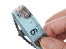 Bell Trading Post Fred Harvey Era Sterling silver turquoise cuff bracelet - Additional view 7