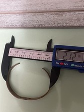 Fred Harvey Era Copper Thunderbird Cuff Bracelet Navajo Bell Trading Stamped 6