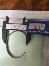 Fred Harvey Era Copper Thunderbird Cuff Bracelet Navajo Bell Trading Stamped 6