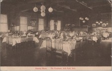 Hotel Escalante Dining Room Ash Fork Arizona AZ Fred Harvey c1910s postcard MQ4