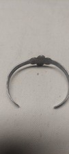 Fred Harvey Era Whirling Logs Thunderbirds Snakes Silver Cuff Small Wrist 5-3/4