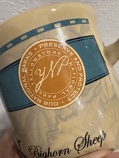 Rare Fred Harvey Trading Company “Wildlife Of Yellowstone” Mug Creme Colored - Additional view 6