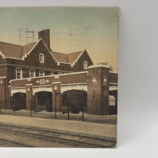Vintage Postcard Santa Fe Station, Colorado Springs, CO, Fred Harvey - Additional view 3