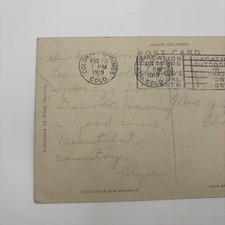 Vintage Postcard Santa Fe Station, Colorado Springs, CO, Fred Harvey - Additional view 9