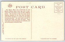 Needles California~Mojave Indians~Mystic Maze~Horses~c1910 Fred Harvey PC - Additional view 1