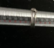 Vintage Fred Harvey Era Pettit Navajo Silver & Turquoise Ring - Size 6 - Additional view 4