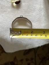 Fred Harvey Era Sterling Turquoise Child's Navajo Style Cuff Bracelet SMALL - Additional view 5