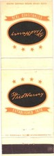 USA Fred Harvey Hotels Restaurants Shops Vintage Matchbook Cover