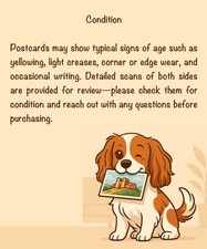 Santa Fe Warbonnet Streamliner Coast Range Train Postcard 1953 - Fred Harvey - Additional view 4