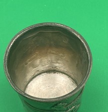 Fred Harvey Era Vintage Navajo Sterling Thunderbird Shot Cup 50 Gr - 2” - Additional view 3