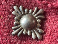 Fred Harvey Vintage El Grandee Woolen Clutch w/Sterling Los Castillo Zia Button - Additional view 2