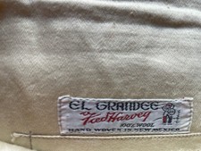 Fred Harvey Vintage El Grandee Woolen Clutch w/Sterling Los Castillo Zia Button - Additional view 9