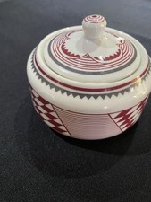 Sugar Bowl Ancient Mimbreno Indian Santa Fe Dining Car Replica Nostalgia Station - Additional view 5