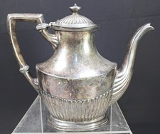 Vintage Fred Harvey Silverplate Dining Car Tea / Coffee Pot 7/8 pint GM Co 07285 - Additional view 2