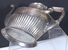 Vintage Fred Harvey Silverplate Dining Car Tea / Coffee Pot 7/8 pint GM Co 07285 - Additional view 5