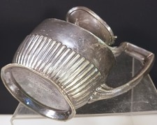 Vintage Fred Harvey Silverplate Dining Car Creamer 2-cup GM Co 07313 - Fast Ship - Additional view 4