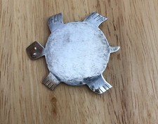 Early (Fred Harvey?) Sterling Turtle Brooch - Additional view 3