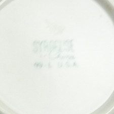 Santa Fe Railroad 'California Poppy' sauce bowl Syracuse China Fred Harvey - Additional view 3
