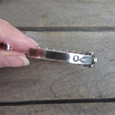 Vintage Native American Fred Harvey Turquoise Sterling Row Bracelet - Additional view 6