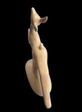Fred Harvey Shops Art Deco Gazelle Figurine Cream Ceramic w/Sticker 7