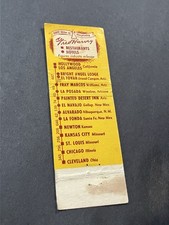 Vintage Matchbook “El Navajo Hotel - Fred Harvey” Gallup - Additional view 1