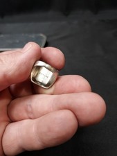 Vintage Fred Harvey Navajo Sterling Silver Thunderbird Southwestern Ring Size 8 - Additional view 6