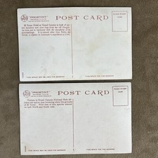 Vintage Grand Canyon Rendezvous, EL TOVAR Hotel SET OF 2 Fred Harvey Postcards - Additional view 8