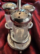 Fred Harvey RR Station Silver Soldered Condiment Caddy By Reed & Barton - Additional view 1