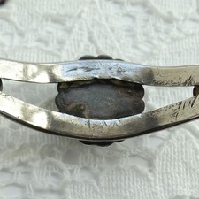 Old SMALL Navajo Fred Harvey Era Turquoise Cuff Bracelet 925 Sterling Handmade - Additional view 8